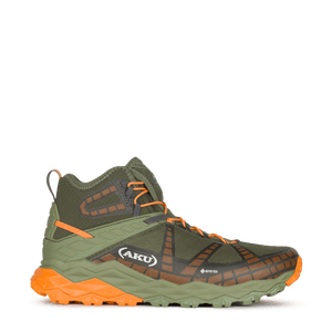 Flyrock Mid GTX Verde Militare-Arancio