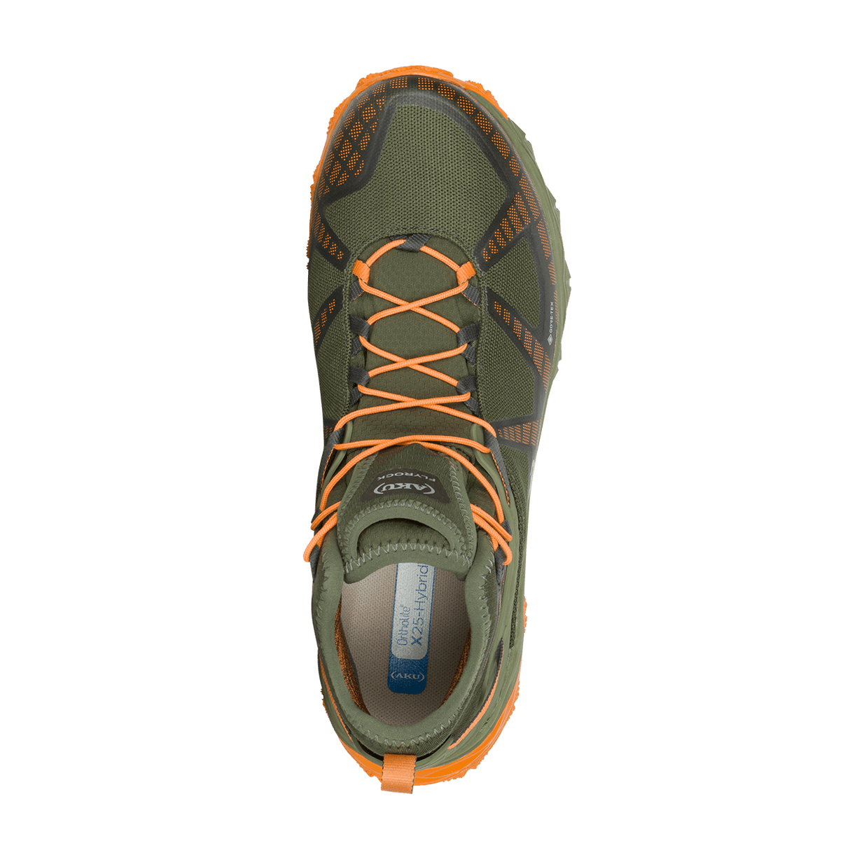 Flyrock Mid GTX Verde Militare-Arancio