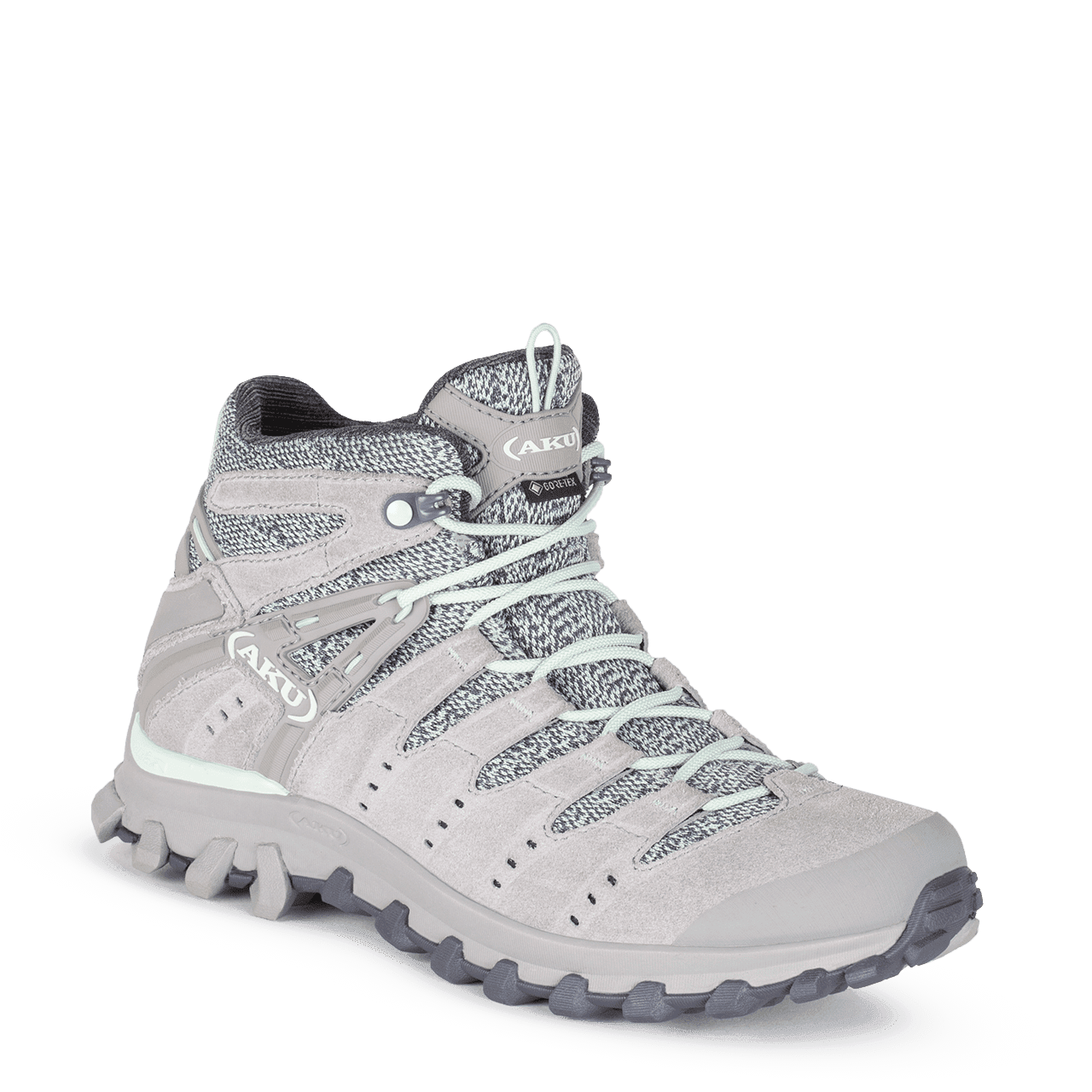 AKU Alterra Lite Mid GTX Ws Light grey-Jade: Women's Hiking Boots 