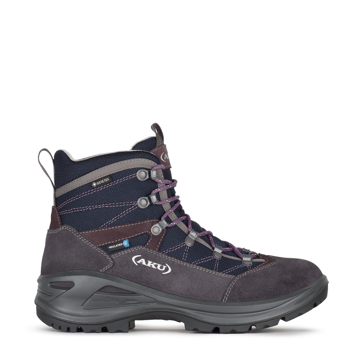 Scarpe da trekking donna - Civetta Therm200 GTX Ws Blu-Viola - AKU