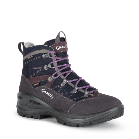 Scarpe da trekking donna - Civetta Therm200 GTX Ws Blu-Viola - AKU