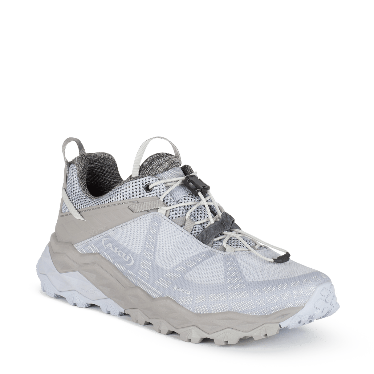 Scarpe da escursionismo donna - Flyrock GTX Ws Grigio Chiaro-Argento - AKU