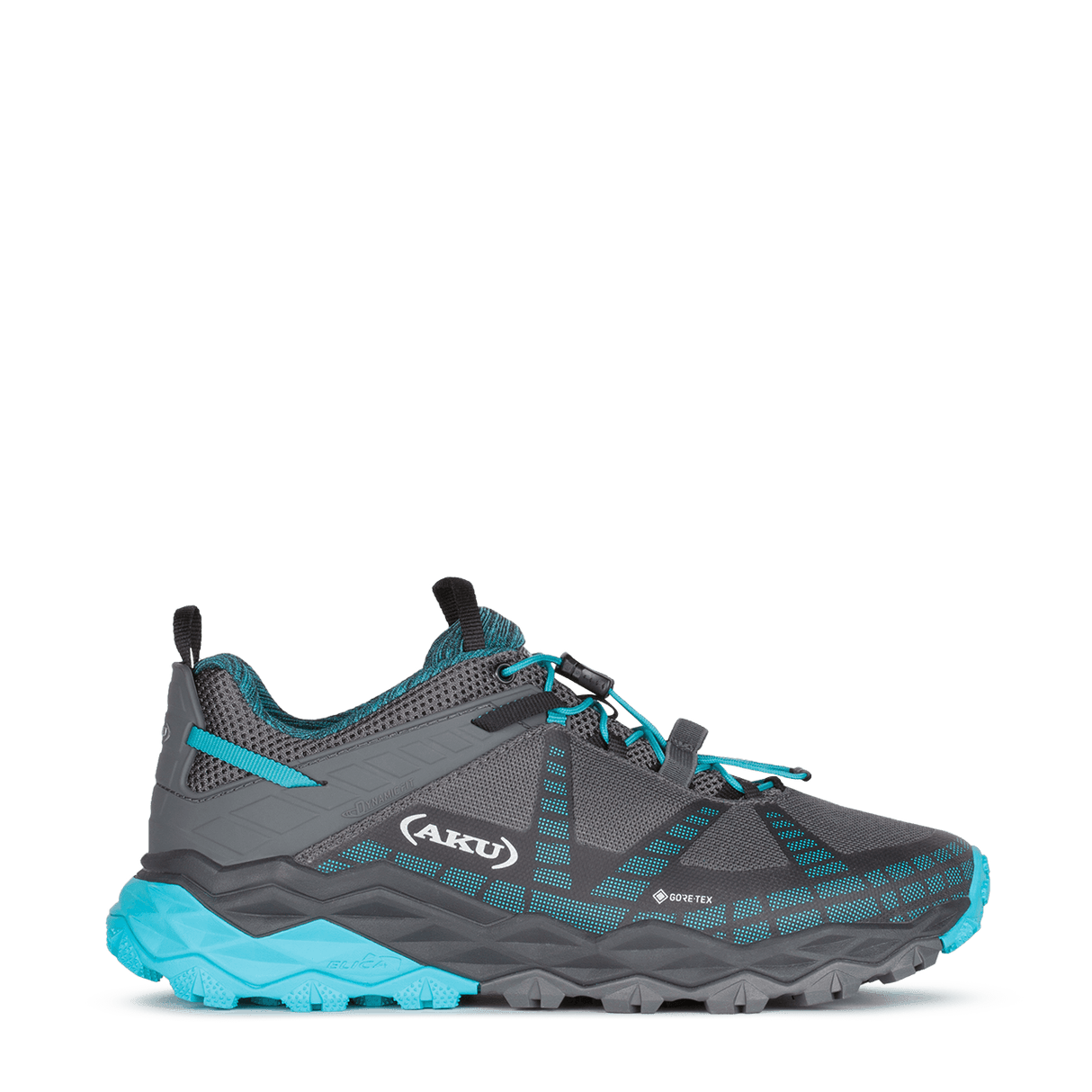 Scarpe da escursionismo donna - Flyrock GTX Ws Nero-Turchese - AKU