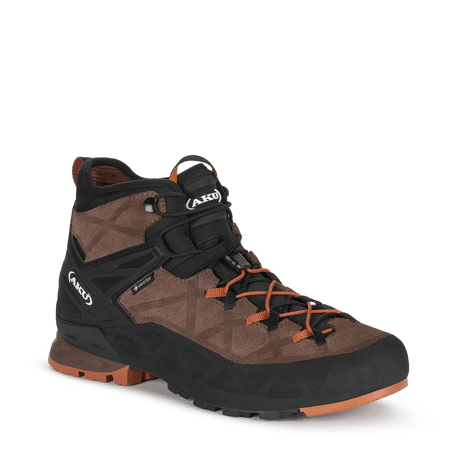 Scarpe da avvicinamento - Rock DFS Mid GTX Marrone-Ruggine - AKU