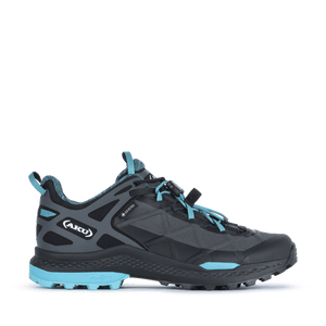 Scarpe da escursionismo donna - Rocket DFS GTX Ws Nero-Turchese - AKU