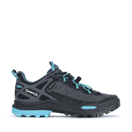 Scarpe da escursionismo donna - Rocket DFS GTX Ws Nero-Turchese - AKU