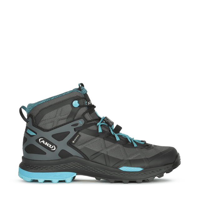 Scarpe da escursionismo donna - Rocket Mid DFS GTX Ws Nero-Turchese - AKU