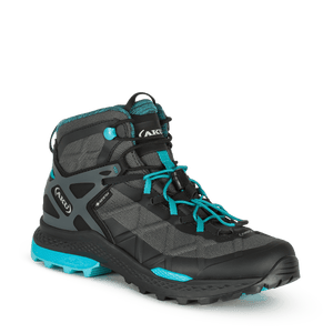 Scarpe da escursionismo donna - Rocket Mid DFS GTX Ws Nero-Turchese - AKU