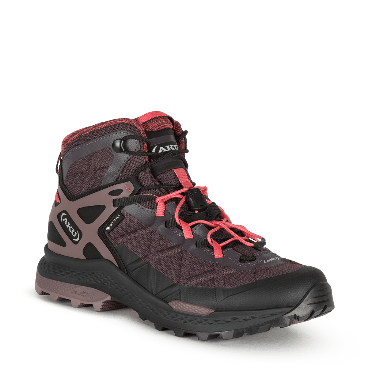 Scarpe da escursionismo donna - Rocket Mid DFS GTX Ws Viola intenso-Corallo - AKU