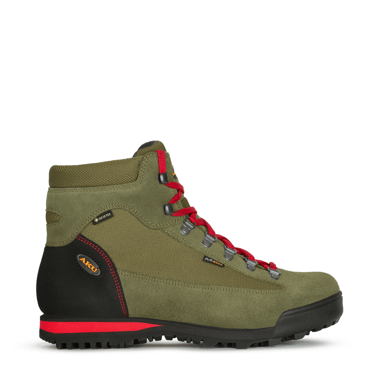 Scarpe da trekking - Slope Micro GTX Verde Militare-Rosso - AKU