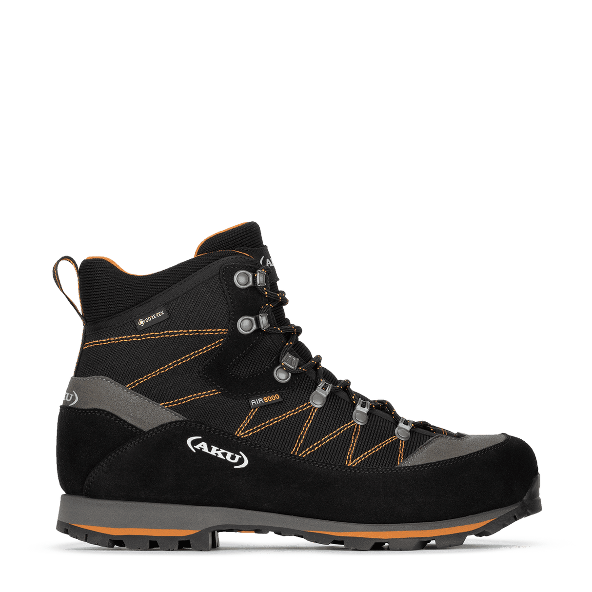 Trekker Lite III Wide GTX Nero Arancio Scarpone Trekking AKU