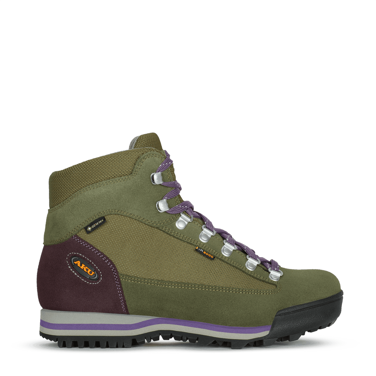 Scarpe da trekking donna - Ultra Light Micro GTX Ws Verde-Viola Intenso - AKU